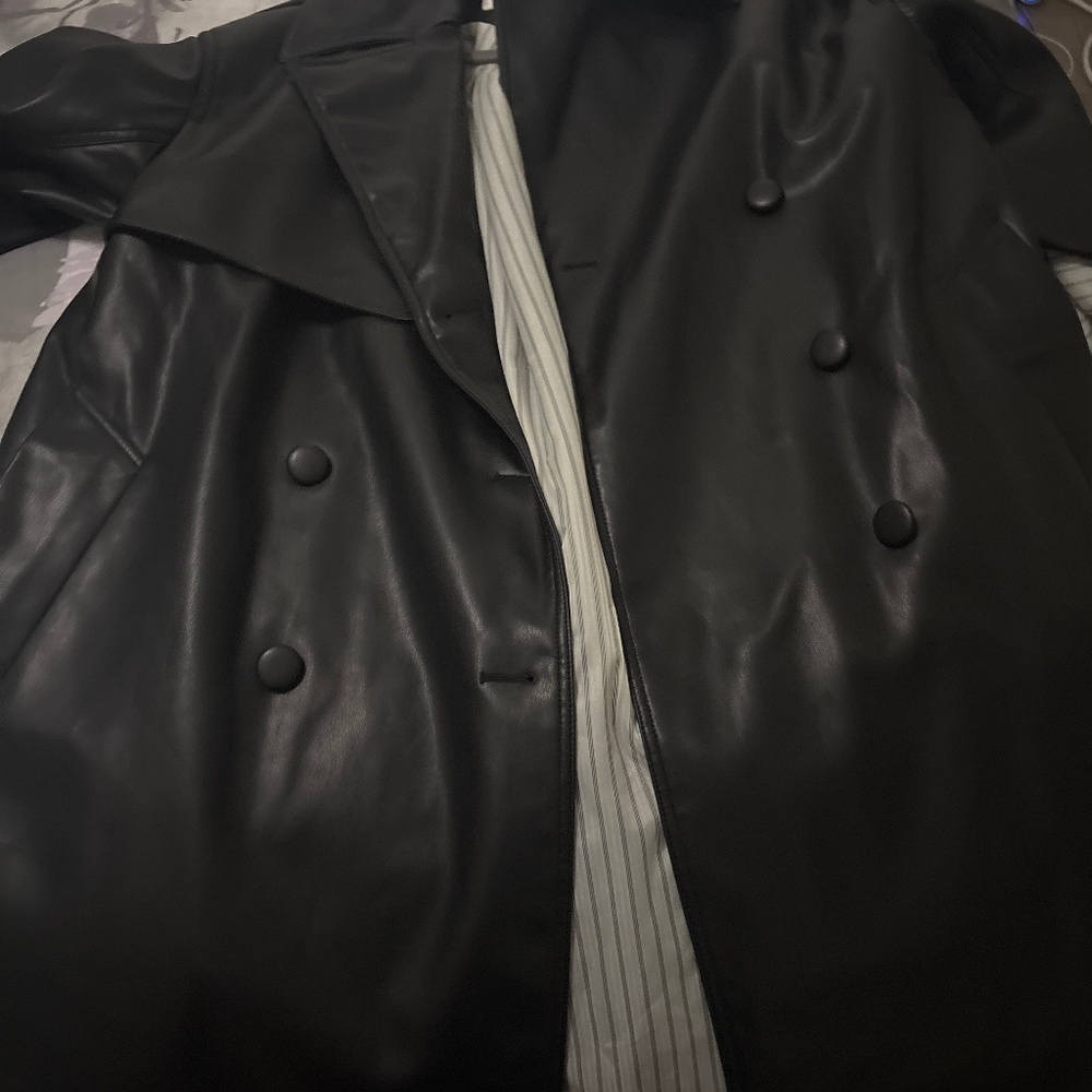 The Jovonna london leather trench